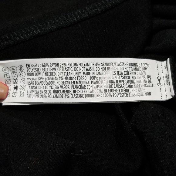 NWT Forever 21 Black Dress 3X - Picture 7 of 7